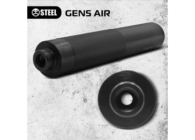 Саундмодератор Steel Gen 5 AIR 2 5.56 (.223) різьба 14x1L YP Фото 2